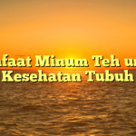 Manfaat Minum Teh untuk Kesehatan Tubuh