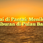 Santai di Pantai: Menikmati Liburan di Pulau Bali